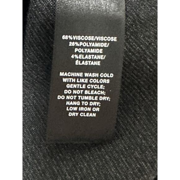 Lafayette 148 New York Dress Size 4 $698 Charcoal Sheath Knee Length EUC - Picture 10 of 11